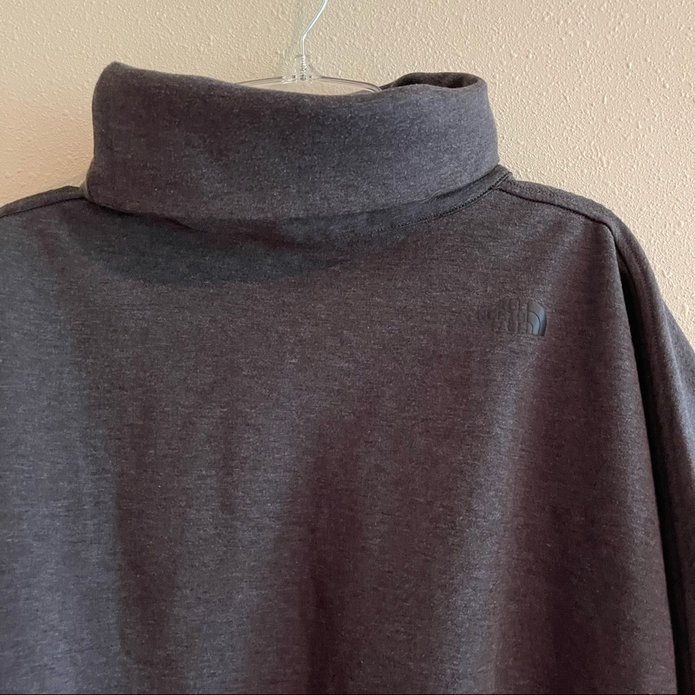The North Face Grey Turtleneck Sweatshirt - Picture 5 of 10